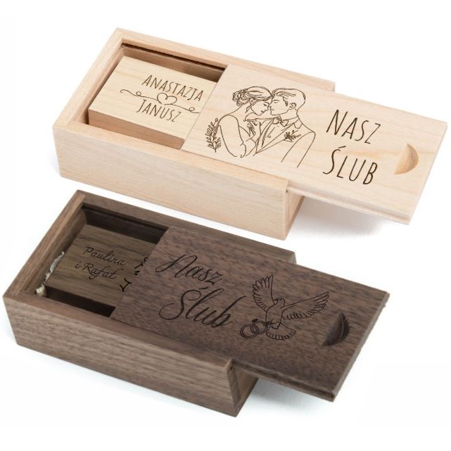 Pendrive MAGNES WOOD +...